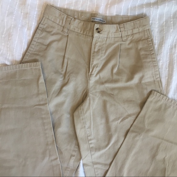 NWOT - Mens Beige Straight Leg Pants - Picture 1 of 4